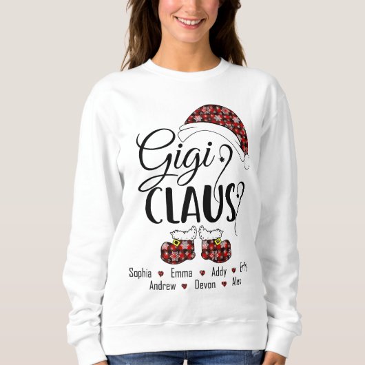 ギギクロースクリスマスプレゼント スウェットシャツ (正面)