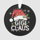 ギギクロースクリスマスライトパジャマファミリーマッチング オーナメント (正面)