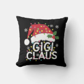 ギギクロースクリスマスライトパジャマファミリーマッチング クッション (正面)
