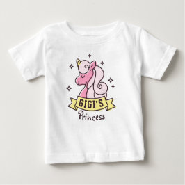 ギギズプリンセスガールズシャツ ベビーTシャツ