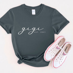 ギギパーソナライズされたおばあちゃんTシャツ Tシャツ