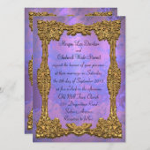 ギギファラ ガラ フォーマル ウェディング 招待状 (正面/裏面)