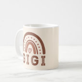 ギギボホ虹かわいい祖母のギフト コーヒーマグカップ (正面左)