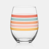 ギギモダン最高のエバーカワイイレトロおばあちゃん ステムなしワイングラス (右)