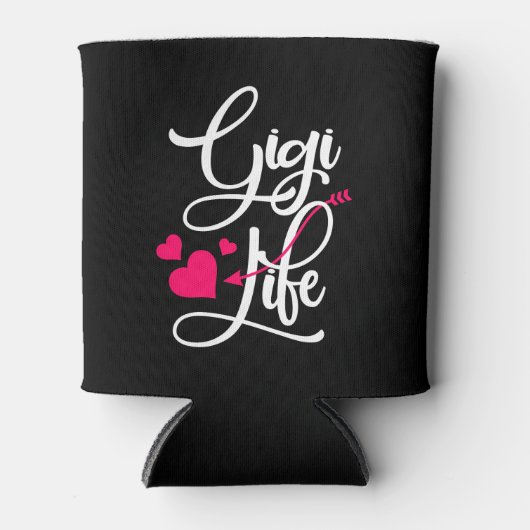 ギギライフギフトマザーズ日誕生日おばあちゃん 缶クーラー (正面)