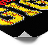 ギギレトログルーヴ誇りを持ったロースポーツゲームキャッチャー ポスター (角)