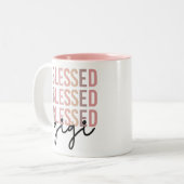 ギギ賛美 |ギギおばあちゃんのギフト ツートーンマグカップ (正面左)