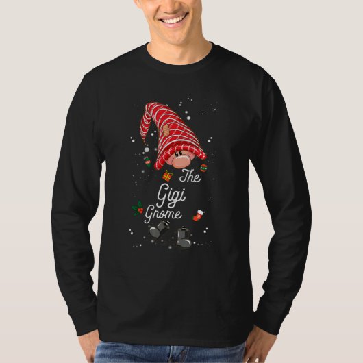 ギギ・ノーム家族おそろいクリスマスパジャマ Tシャツ (正面)