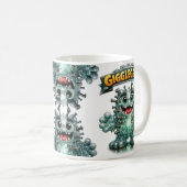 ギグギアというかわいいモンスター コーヒーマグカップ (正面右)