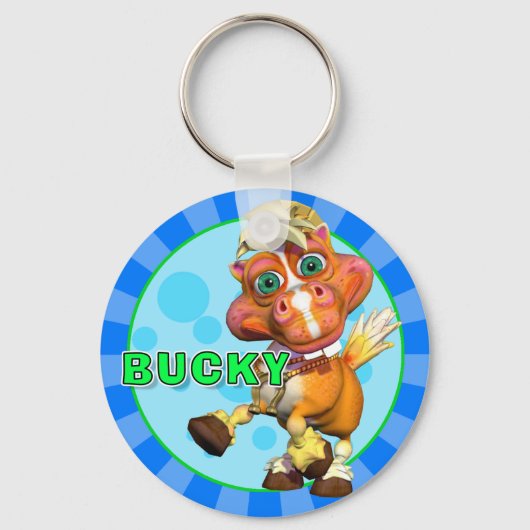 『ギグルベリーズ』ウマのキーチェーンをバッキー キーホルダー (正面)