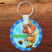 『ギグルベリーズ』ウマのキーチェーンをバッキー キーホルダー (正面)
