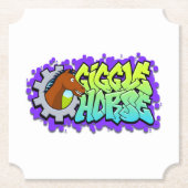 ギグルホースコースター ペーパーコースター (正面)