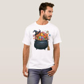 ギグル&グミの大鍋 Tシャツ (正面フル)