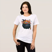 ギグル&グミの魔法の釜 トライブレンドTシャツ (正面全面)