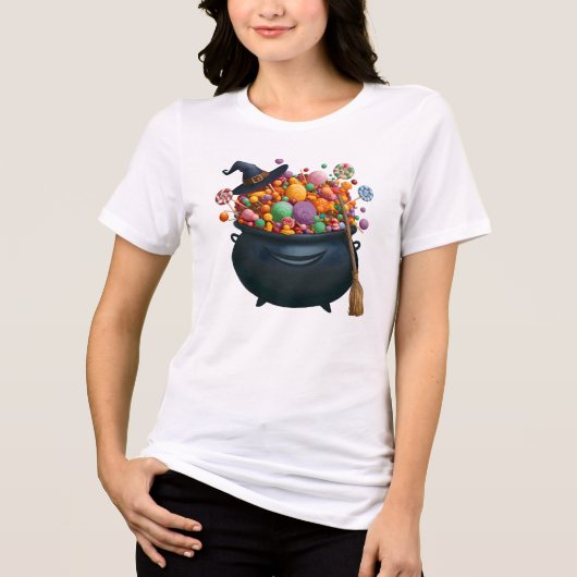 ギグル&グミの魔法の釜 トライブレンドTシャツ (正面)
