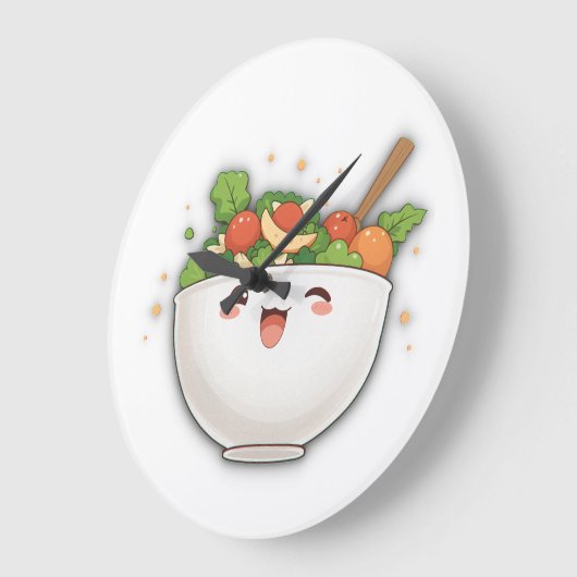 ギグル&グレーズ ラージ壁時計 (傾斜)