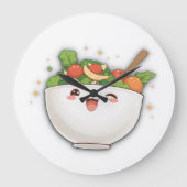 ギグル&グレーズ ラージ壁時計 (正面)