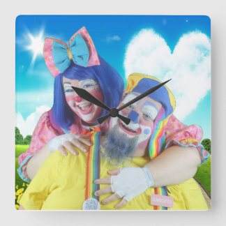 ギグレとガジェット スクエア壁時計