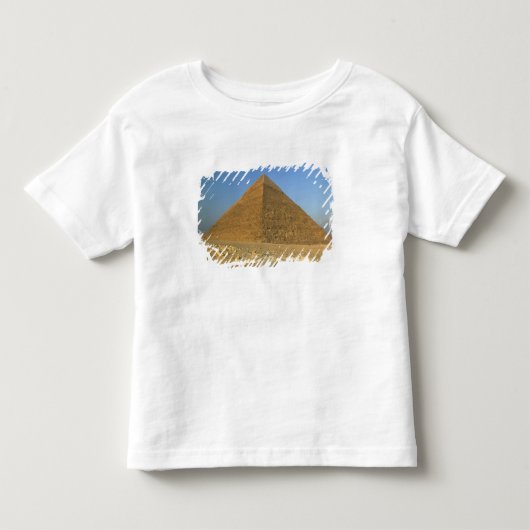 ギザのピラミッドは約5000 トドラーTシャツ (正面)
