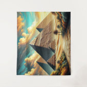 ギザのピラミッド エジプト 旅行 タペストリー (正面)