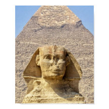 ギザの大スフィンクスとピラミッド 古代エジプト