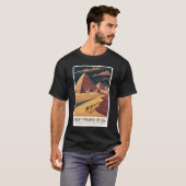 ギザの大ピラミッド 世界七不思議 Tシャツ (正面フル)