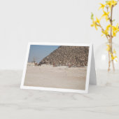 ギザの馬車、カイロ カード (黄色い花)