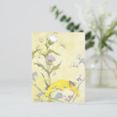 ギザギザとビーオンゴルデンロッド ポストカード (スタンド正面)