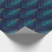 ギザギザのエッジパターン ラッピングペーパー (角)