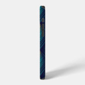 ギザギザのエッジパターン iPhoneケース (左側面)