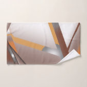 ギザギザのエッジ同心円のアーストーンアーグラデーショント バスタオルセット (ハンドタオル)