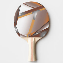 ギザギザのエッジ同心円のアーストーンアーグラデーショント 卓球ラケット