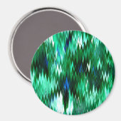 ギザギザのエッジ… マグネット (正面/裏面)