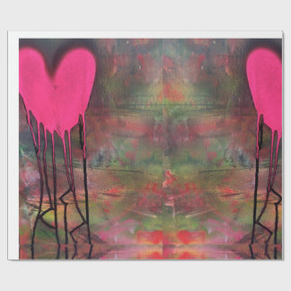 ギザギザのラブラッピング紙by HAS Jeweles ラッピングペーパー