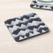 ギザギザ山水カラーコースターセット コースター (左側)