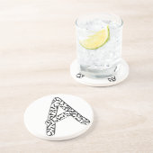 ギザギザ模様A コースター (側面)