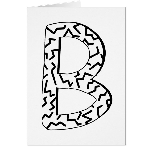 ギザギザ模様B (正面)