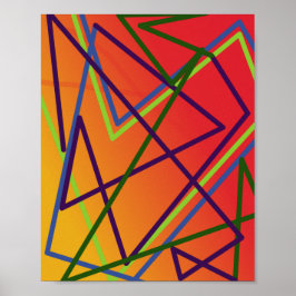 ギザギザ線 ポスター