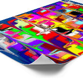 ギザギザ ポスター (角)