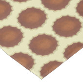 ギザダジャマイカカリブのココナッツカスタードタルト テーブルクロス (アングル)