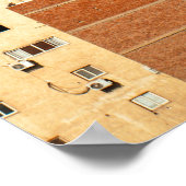 ギザモダンダウンタウンエジプトのピラミッド ポスター (角)