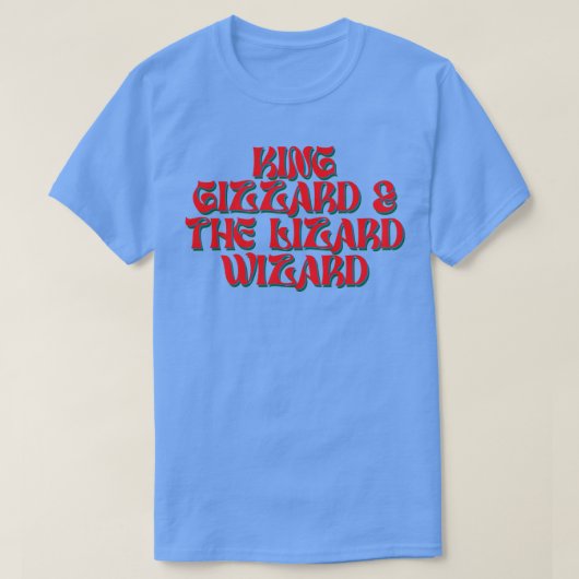ギザード王 Tシャツ (デザイン正面)