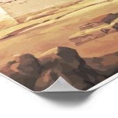 ギザ宇宙船 ポスター (角)