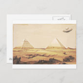 ギザ宇宙船 ポストカード (正面/裏面)