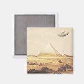 ギザ宇宙船 マグネット (正面/裏面)