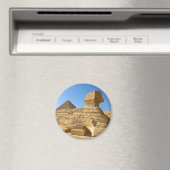 ギザ素晴らしのスフィンクスとカフレピラミッド-エジプト マグネット (インサイチュ (食洗機))