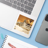 ギザ素晴らしのスフィンクス – アフリカ – エジプト シール (ノートパソコンとiPhone)