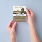 ギザ素晴らしのスフィンクス，エジプト，旅行代理店 チラシ (手)