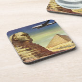 ギザ素晴らしのヴィンテージスフィンクス、エジプトのピラミッド コースター (左側)