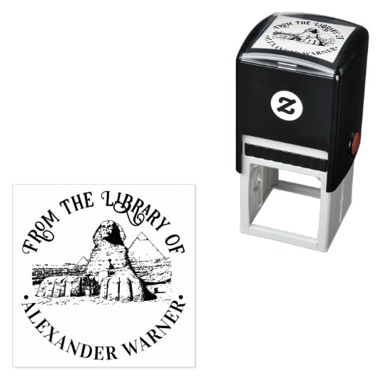 ギザ素晴らしエジプトのスフィンクス#2図書名 セルフインキングスタンプ (インサイチュ)